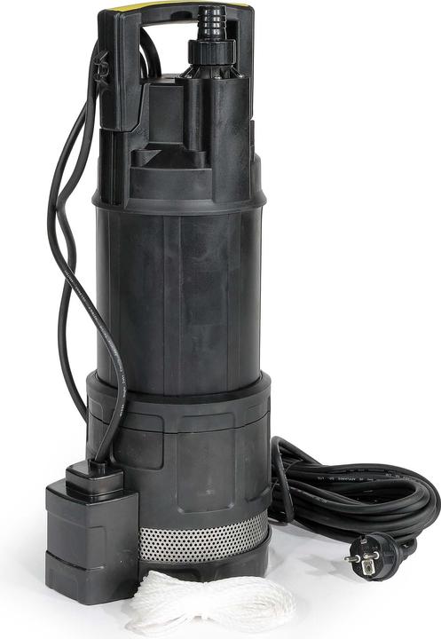 Actual product image Wiltec Submersible pump dry-running protection float switch 1200W Well pump 6000l/h (Flow pump)