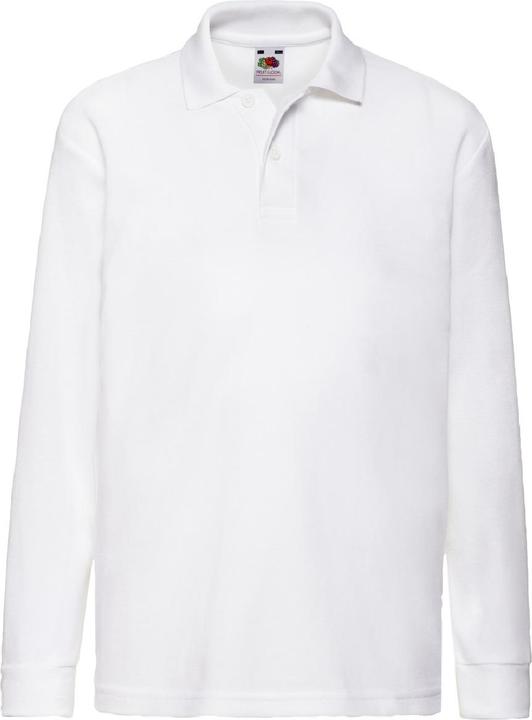 Fruit of the Loom Polo Shirt Langarm (2 Stückpackung)