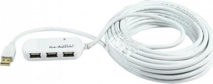 Actual product image Aten USB 2.0 extender with 4-port hub (USB-A, 4 Ports)