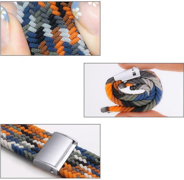 Produktbild Hurtel Strap Fabric Band for Watch Ultra / 9 / 8 / 7 / 6 / SE / 5 / 4 / 3 / 2 (49mm / 45mm / 44mm / 42mm) B (Braided Fabric)