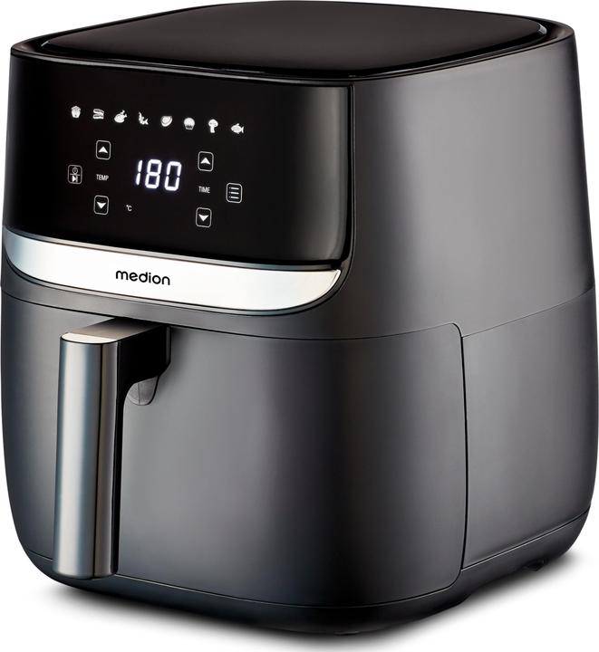 Produktbild Medion Heissluft-Fritteuse MD 10532, 1 kg, Schwarz