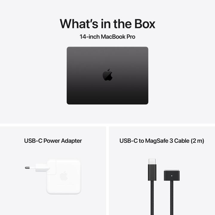 Productafbeelding Apple MacBook Pro 14 - 2024 (14.20", M4 Max, 64 GB, 1000 GB, NL)