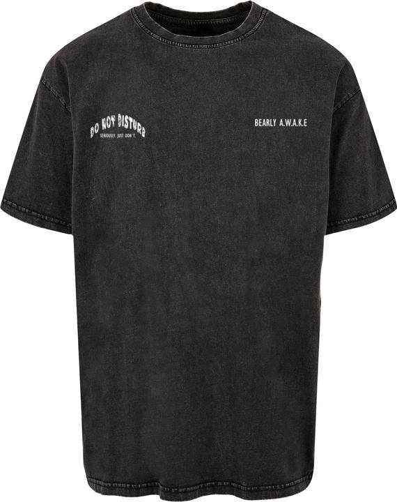 Actual product image Merchcode Barely Awake Acid Washed Heavy Oversized Tee - 116561 (L)