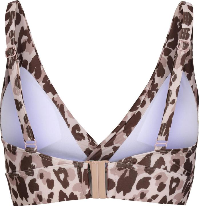 Actual product image Regatta Womens/Ladies Paloma Leopard Print Bikini Top (40)