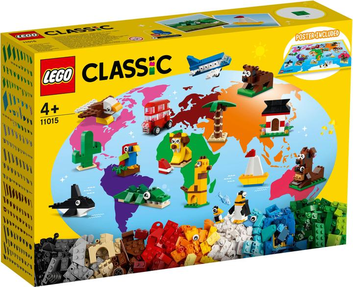 Actual product image LEGO Classic 11015 Around the world (11015, LEGO Classic)