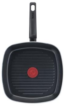 Image du produit Tefal B55640 Poêle à griller carrée (Poêle à grillades, Aluminium)