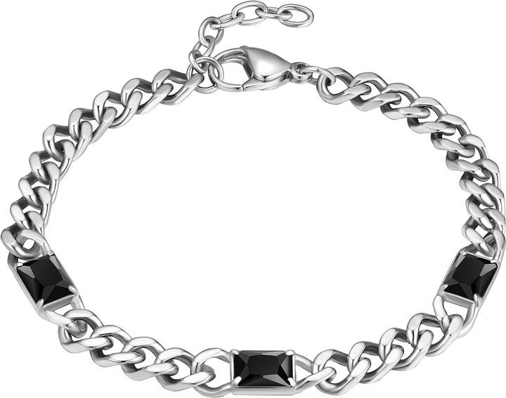 Actual product image True Rebels Men's bracelet - 37088 (21 cm, Stainless steel)