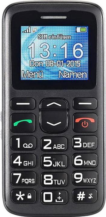 Produktbild Simvalley Mobile XL-915 V2 Senioren- & Notruf Handy Notfall Notfallhandy Notrufhandy (1.77")