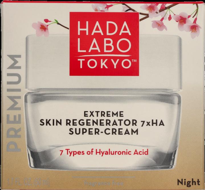 Actual product image Hada Labo Tokyo Premium Extreme Skin Regenerator Super Night Cream (50 ml, Night cream)