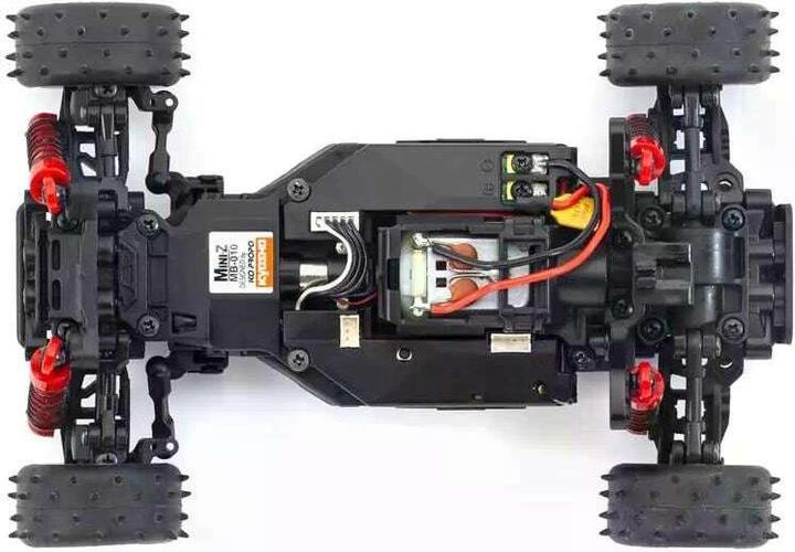 Actual product image Kyosho Buggy Mini-Z Optima 4WD Blue, ARTR, 1:27 (RTR Ready-to-Run)