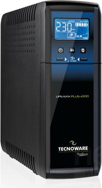 Actual product image Tecnoware EXA PLUS 2,100 A interactive line 2.1 kVA 1470 W (2100 VA, 1470 W, Line-interactive UPS)