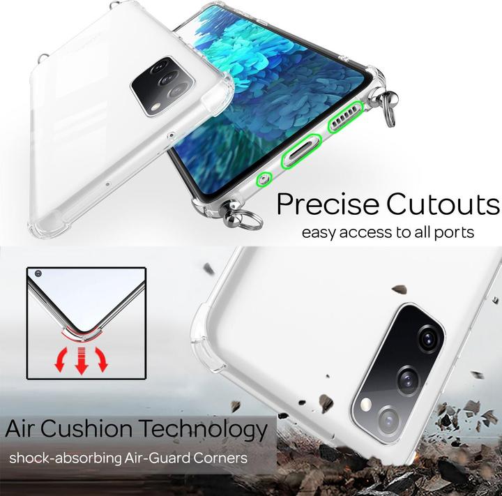 Actual product image Nalia Mobile phone case with chain