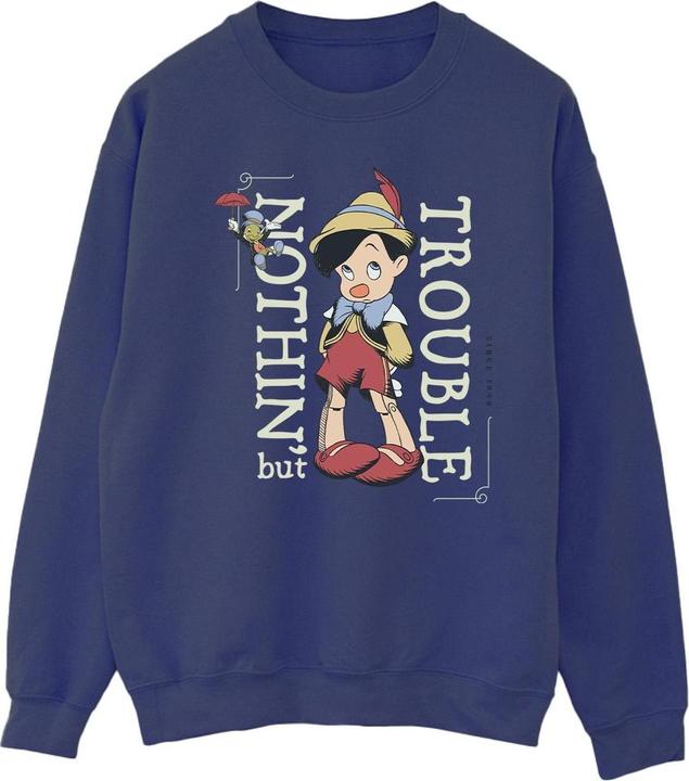 Disney Pinocchio Nothing But Trouble Sweatshirt (S)