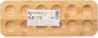 Image du produit Kinvara coquetier 12 trous bambou 30x11 cm