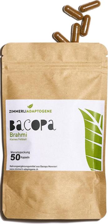 Zimmerli Adaptogene Bacopa Brahmi Kapseln (BIO) 50 Kapseln (1 Stück, Kapseln, 25 g)