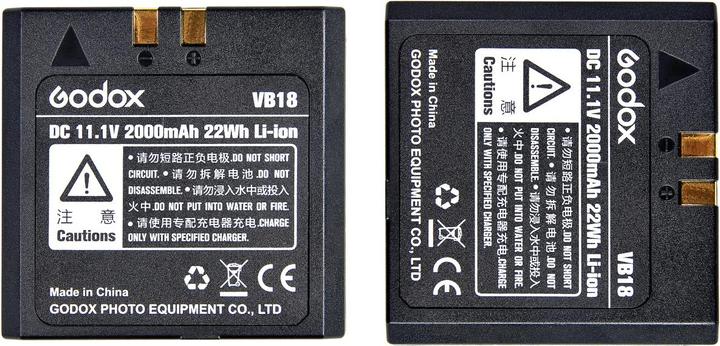 Actual product image Godox Vb-18 (Flash unit battery)