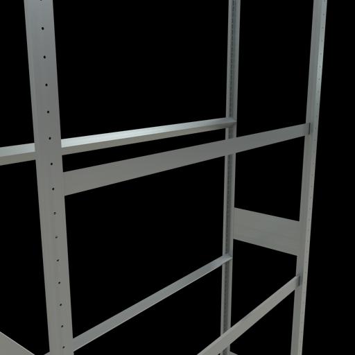 Actual product image Schulte Lagertechnik Wheels basic rack MULTIplus150
