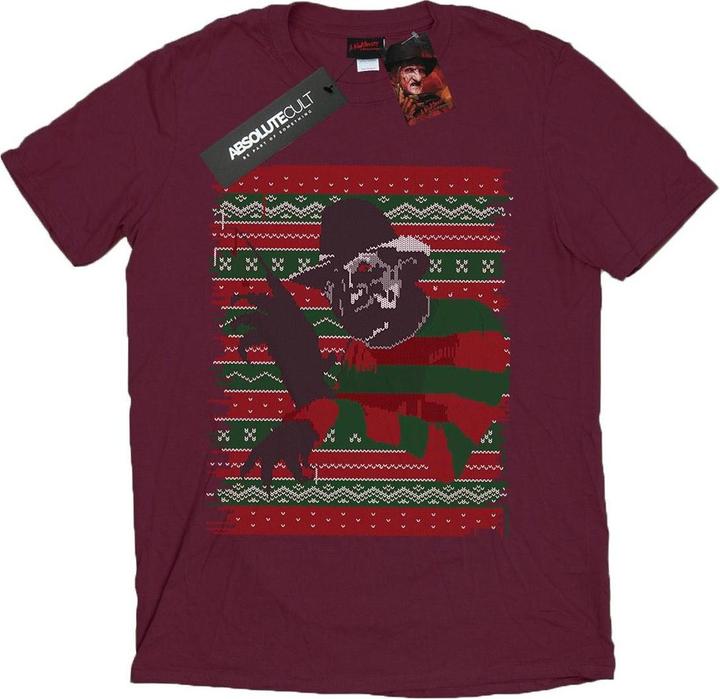 Absolute Cult Christmas Fair Isle TShirt (XXL)