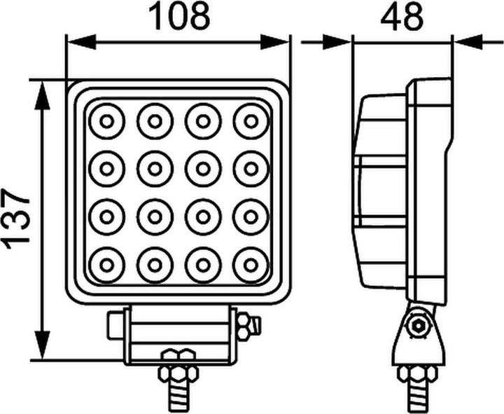 Produktbild Hella Arbeitsscheinwerfer S LED