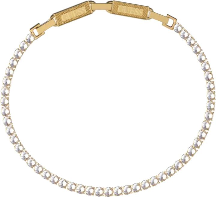 Produktbild Guess TENNIS BRACELET LOGO BUCKLE Armband (21 cm, Edelstahl)