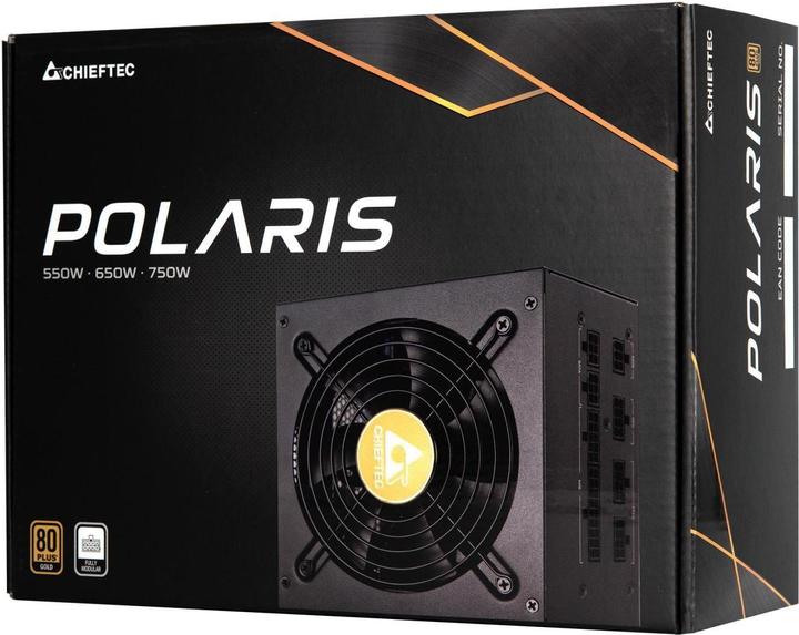 Immagine prodotto Chieftec Polaris /, 2.4, 80 PLUS, PFC attivo (550 W)
