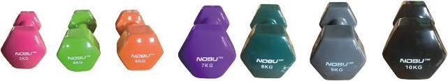 Nobu Athletics Vinyl-Hanteln (2 x 8 kg)