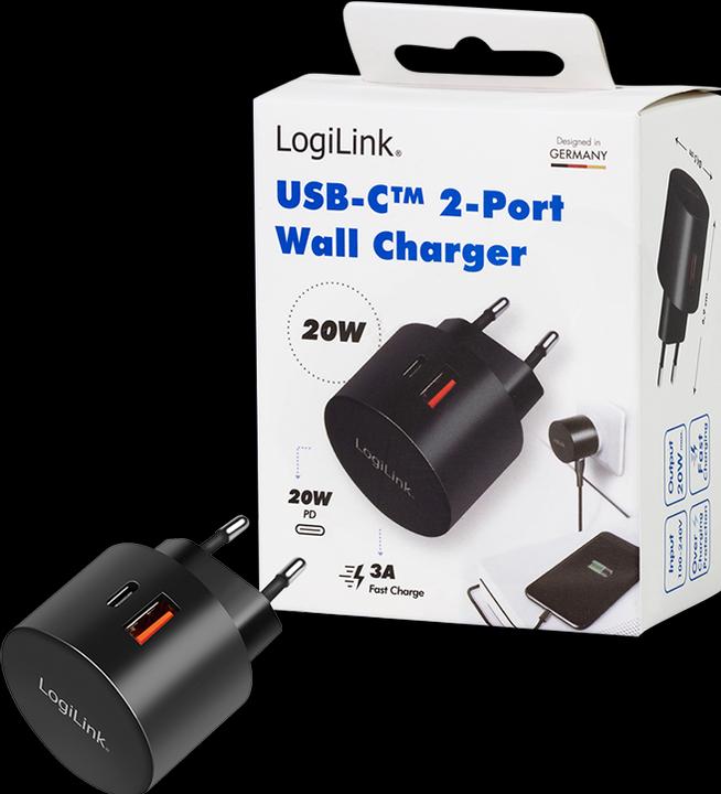 Produktbild LogiLink USB-Steckdosenadapter (20 W)