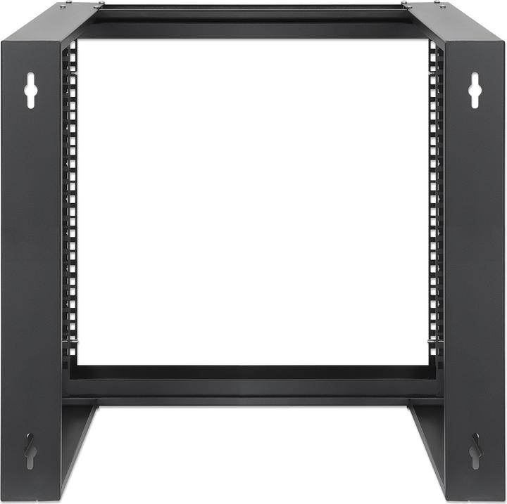 Productafbeelding Intellinet 19" laboratoriumrek voor wandmontage, 2 draagrails, 9 U (10.87 HE, 19 inch rek)