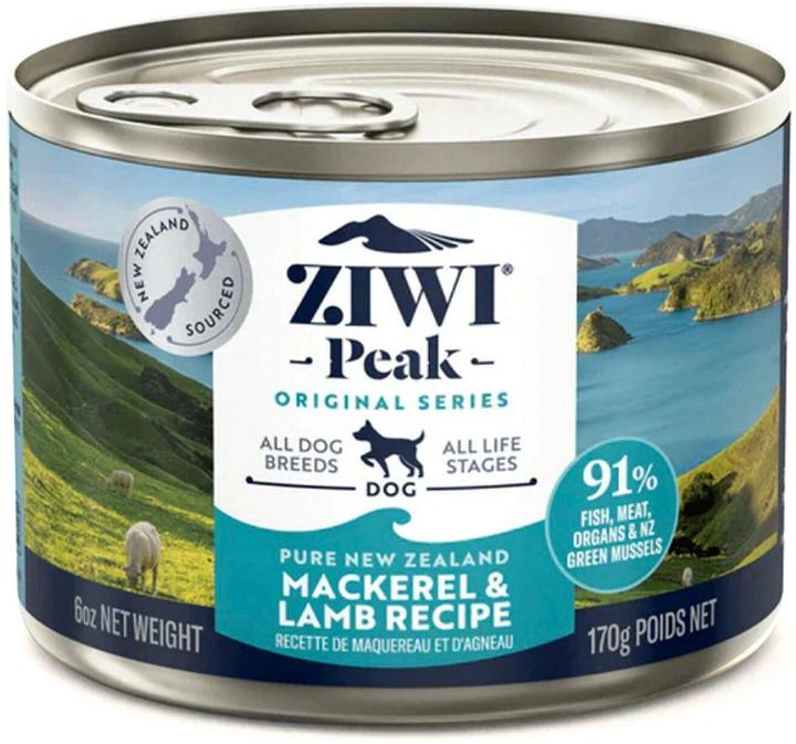 Produktbild Magni Ziwipeak - Mackerel & lamb wet food for dogs 170 gr. - (zp038) (Adult, 1 Stk., 170 g)