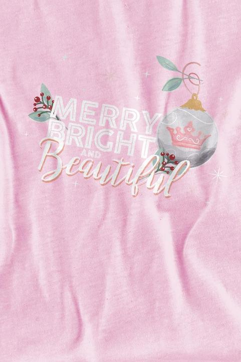 Produktbild Disney Princess Merry Bright And Beautiful TShirt weihnachtliches Design (140)