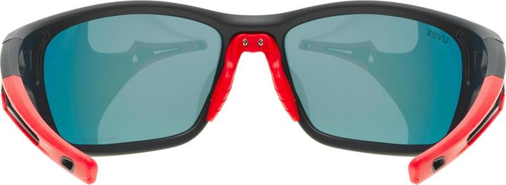 Actual product image Uvex Sports 232 P (Black matt-red, Mirror Red)