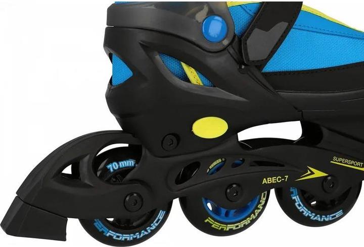 Actual product image Witeblaze XOOM 2 BOY, ILS Jr. boy advanc black-blue-yellow 30/33 (30, 33)