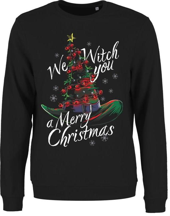 Grindstore We Witch You A Merry Christmas Sweatshirt (38, 39, 40)
