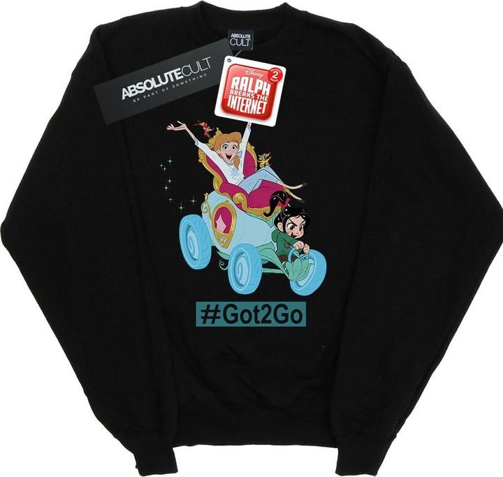 Disney Wreck It Ralph Cinderella And Vanellope Sweatshirt Mädchen