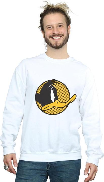 Immagine prodotto Looney Tunes Daffy Duck Dotted Profile Felpa Uomo (XL)