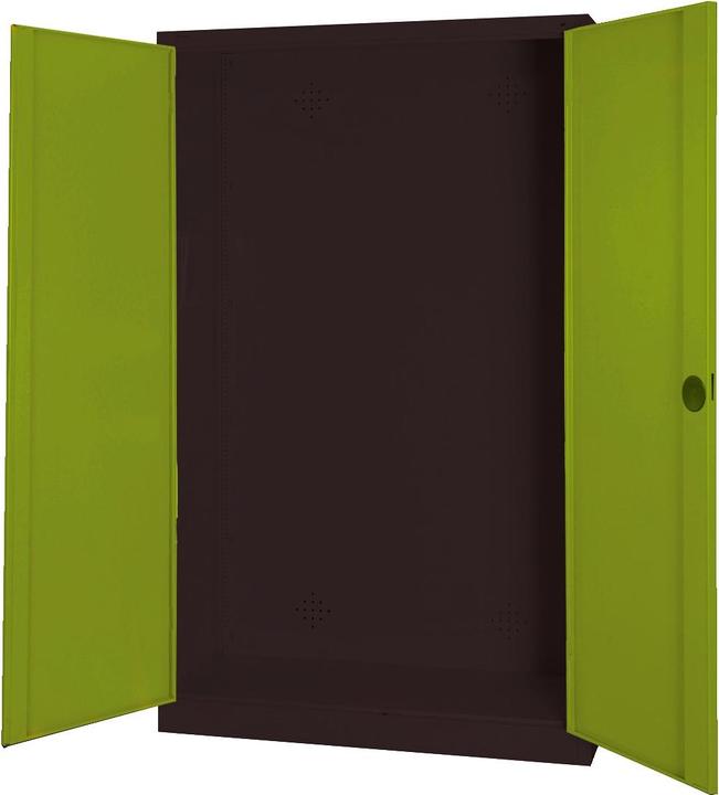Actual product image C+P Modular sports equipment cabinet (HxWxD: 195x120x50 cm, with solid sheet metal hinged doors).