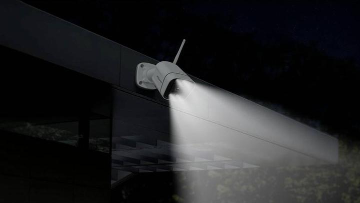 Image du produit Foscam V5P Caméra de surveillance sans fil Blanc 5MP (3072x1728), WLAN bibande, Projecteur intégré u (3072 x 1728 pixels)