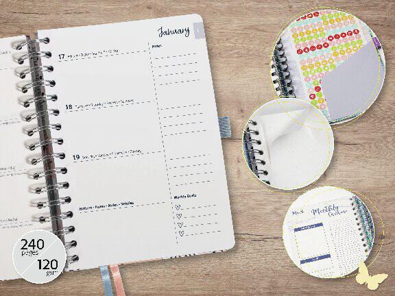Actual product image Sigel Taschenagenda JOLIE Bullet Journal (German, French, Dutch, English)