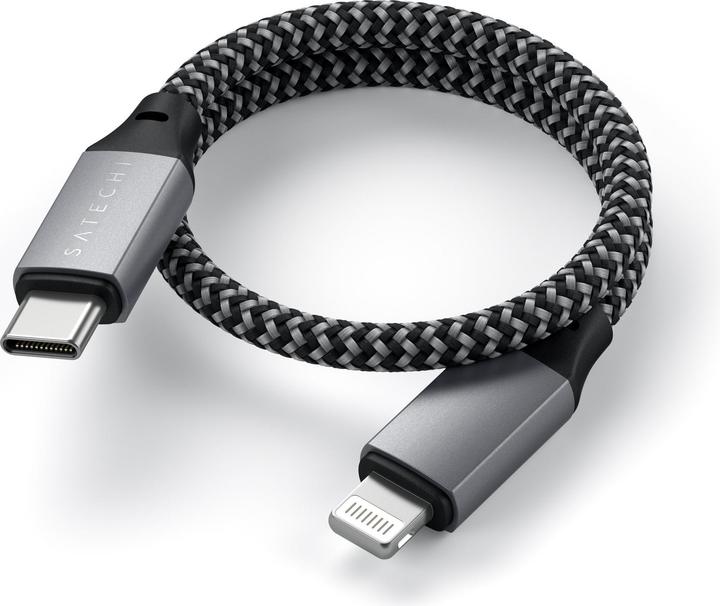 Actual product image Satechi USB-C – Lightning (0.25 m, USB 2.0, 108 W)