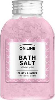 Actual product image On Line Fruity & Sweet Pink Bath Salt 600g (Bath salts)