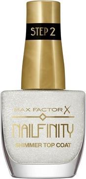 Max Factor Nailfinity Shimmer Top Coat - Glitter Top Coat 12 ml 102 Starry Veil (102 Starry Veil, Top Coat)