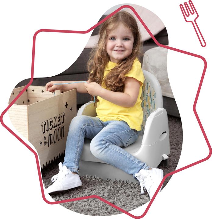 Actual product image Badabulle Trendy Meal (High chair booster seat)