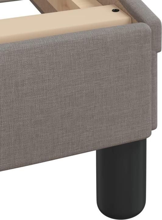 Actual product image VidaXL Bed frame with LED fabric (90 x 190 cm)