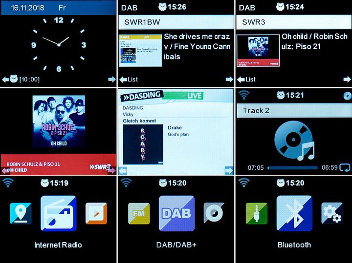 Image du produit Auvisio Microchaîne stéréo avec webradio (Lecteur de CD, Bluetooth)