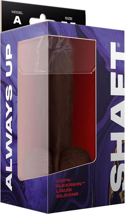 Image du produit Shaft Modèle A Flexiskin Droit Double Couche Réaliste Godemiché Extrêmement Doux avec Balles Sex Toys L