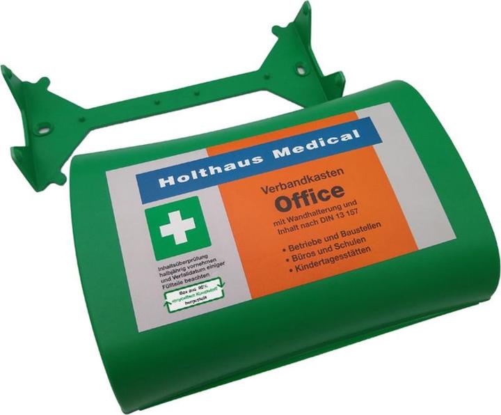Image du produit Holthaus Medical Trousse de secours Office DIN 13157 vert (Trousse de secours)