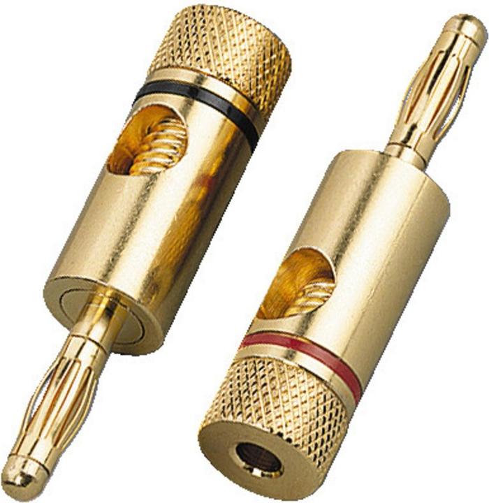 Monacor LS-Bananenstecker-Paar