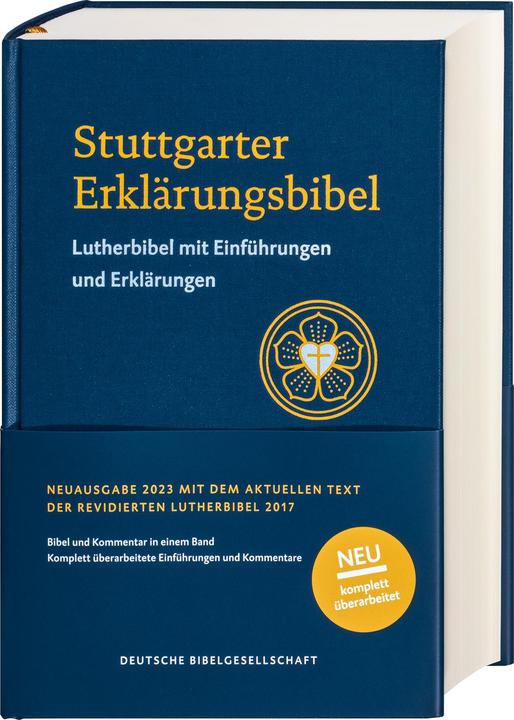Produktbild Stuttgarter Erklärungsbibel 2023 (Deutsch, Christoph Rösel, Beate Ego, Ulrich Heckel, 2023)