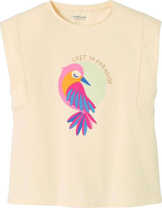 Vertbaudet Mädchen T-Shirt, Paradiesvogel (86)
