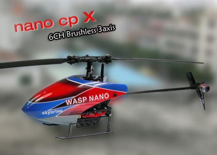 Actual product image Skyartec WASP NANO CP 3D 2.4GHz Brushless RTF